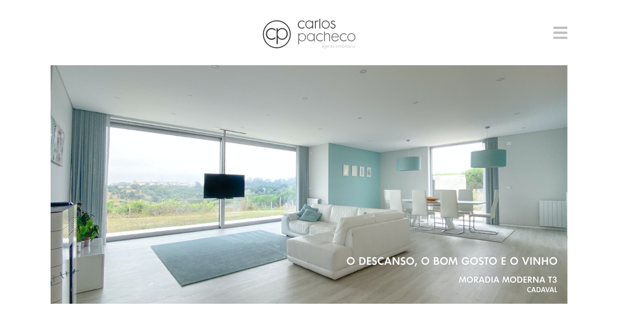 Carlos Pacheco - Header do website